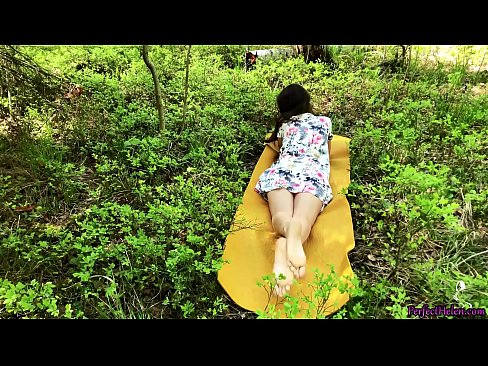 ❤️ 陌生人在Tinder上自慰我的阴部，并在树林里热情地做爱 ❤️❌ Anal porn️❤